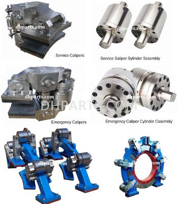 Calipers of Drawworks Disc Brake