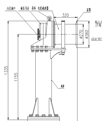 YXM5 Hydraulic cathead